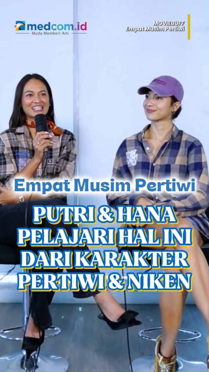 Putri Marino dan Hana Malasan Beri Pesan untuk Karakternya di Empat Musim Pertiwi
