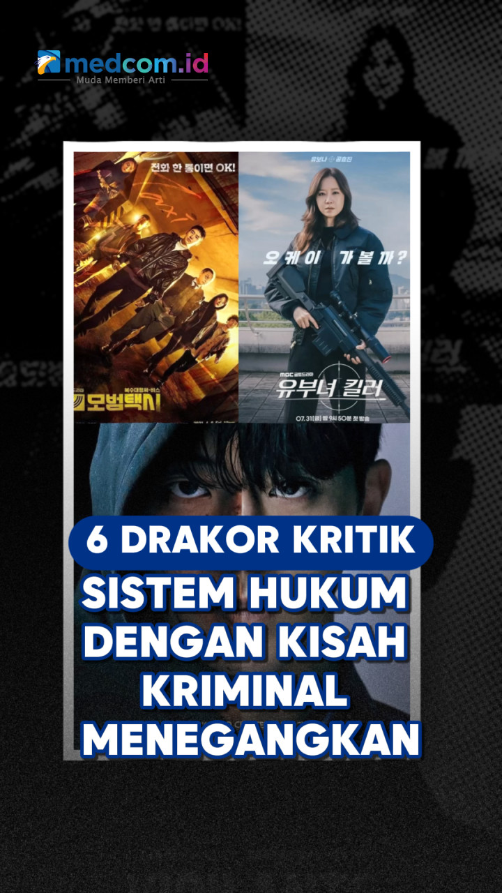 6 Drakor Kritik Sistem Hukum dengan Kisah Kriminal Menegangkan