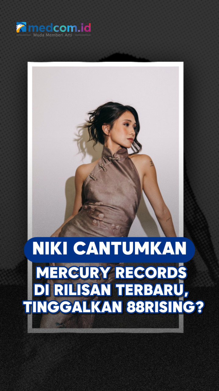 NIKI Cantumkan Mercury Records di Rilisan Terbaru, Tinggalkan 88rising?