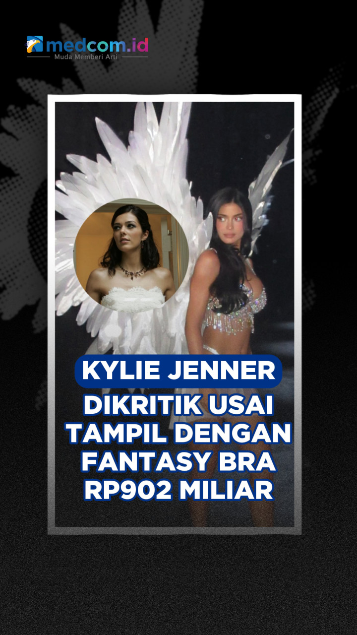 Kylie Jenner Dikritik usai Tampil dengan Fantasy Bra Rp902 Miliar
