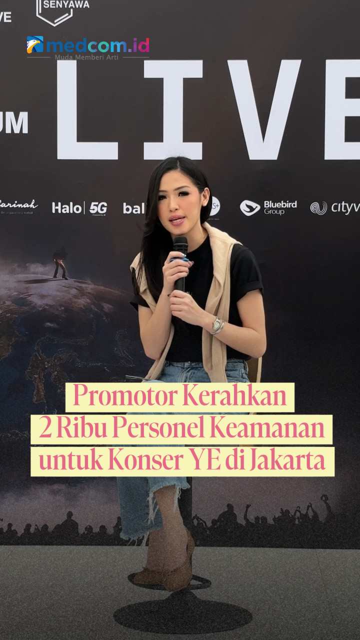Promotor Kerahkan 2 Ribu Personel Keamanan untuk Konser YE di Jakarta