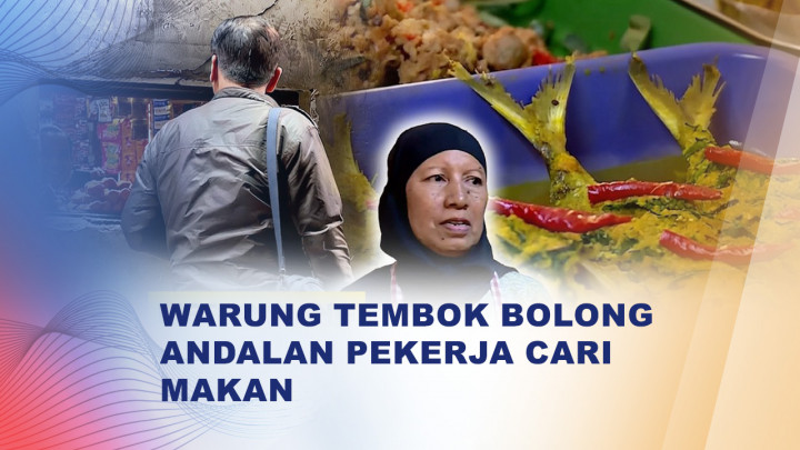 Warung Tembok Bolong di Kemang Tawarkan Makanan Terjangkau bagi Pekerja