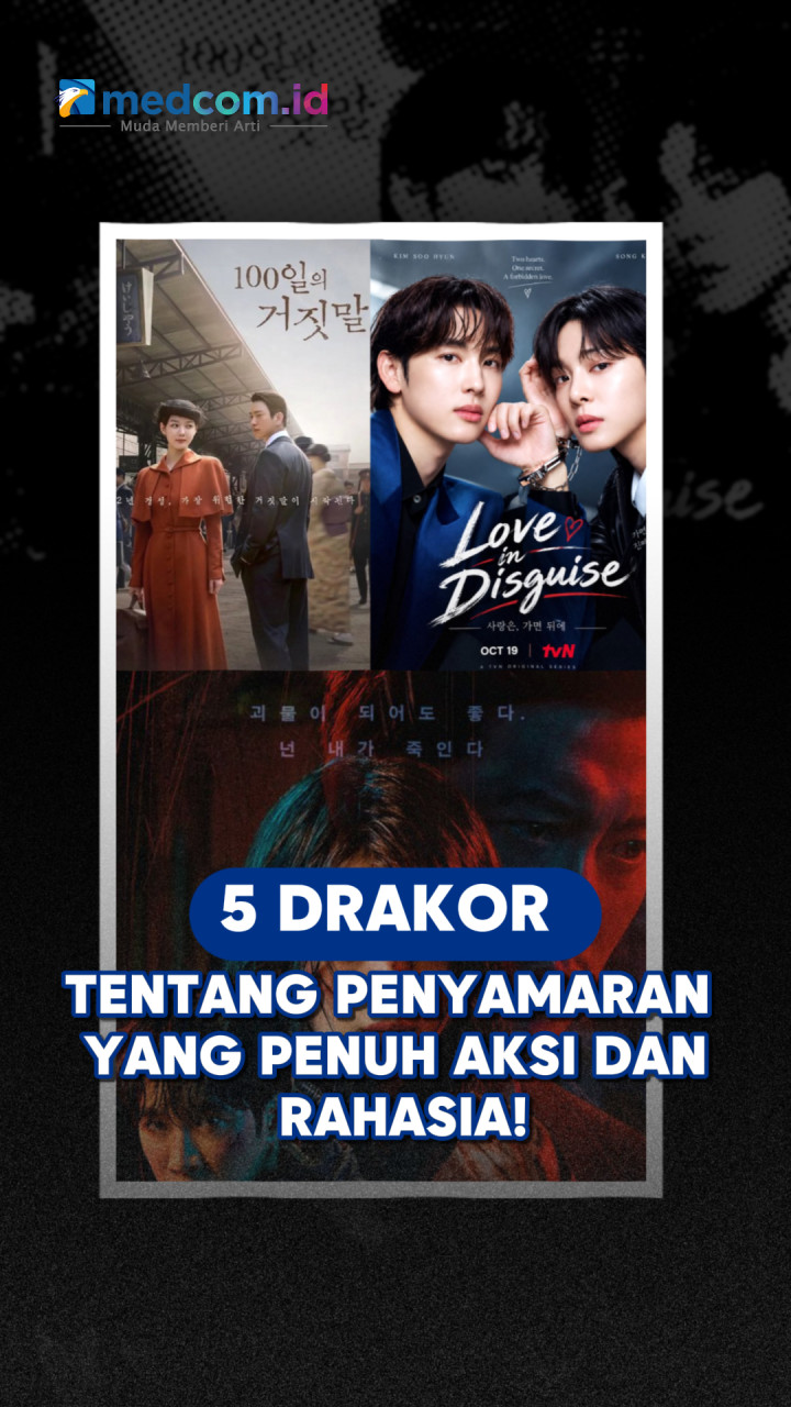 5 Drakor tentang Penyamaran yang Penuh Aksi dan Rahasia!