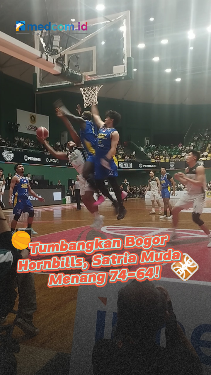 Tumbangkan Bogor Hornbills, Satria Muda Menang 74-64!