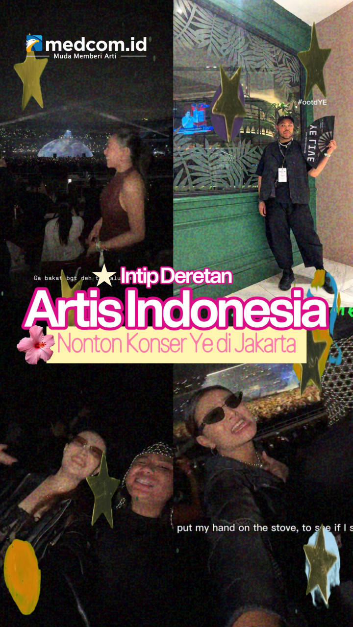 Deretan Artis Tanah Air yang Nonton Konser Ye di Jakarta, Ada Siapa Aja??