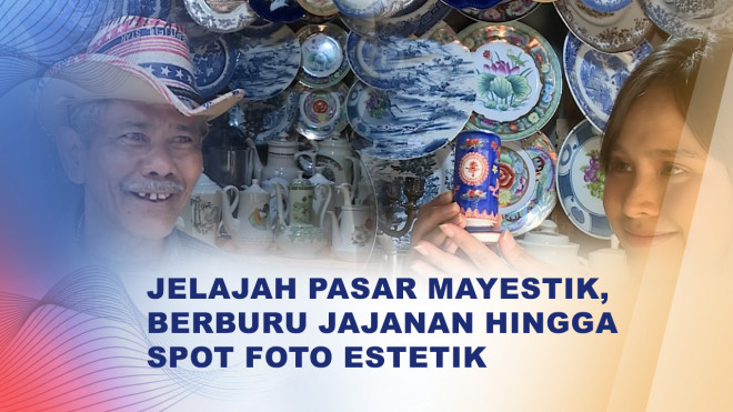 Jelajah Pasar Mayestik, Berburu Jajanan Tradisional hingga Keramik Estetik