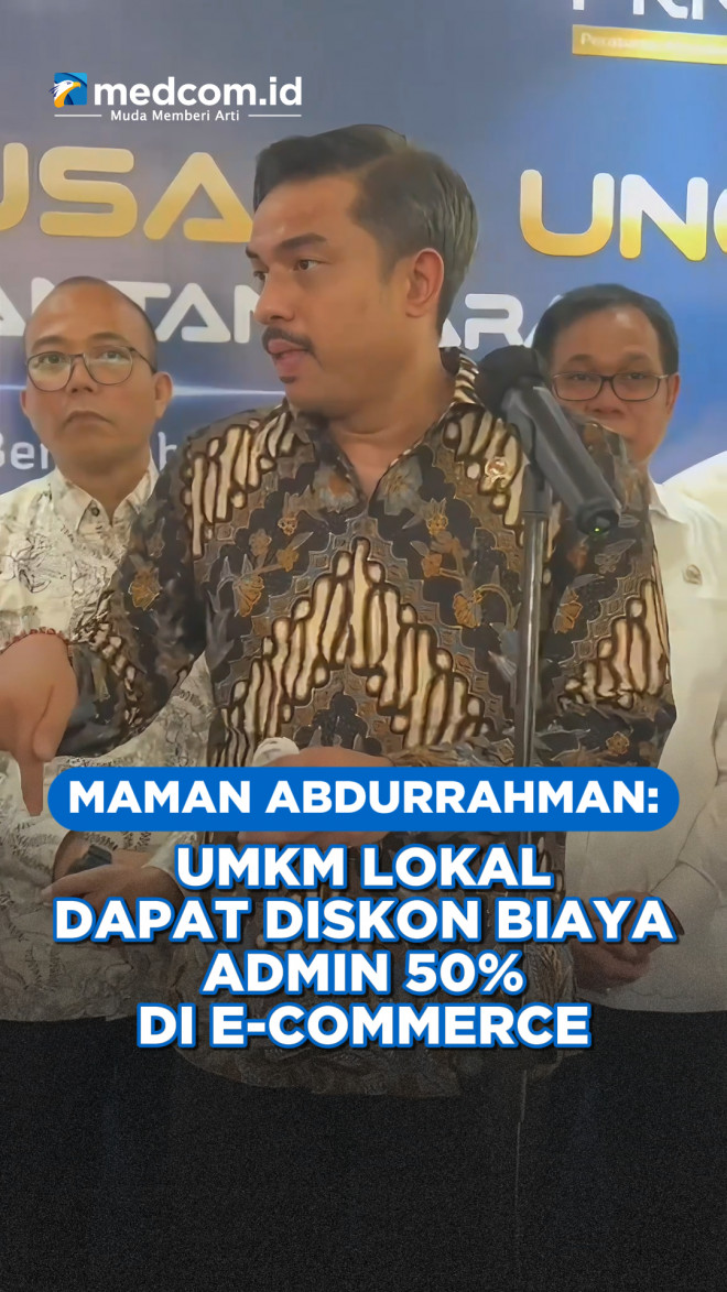 Maman Abdurrahman: UMKM Lokal Dapat Diskon Biaya Admin 50% di E-Commerce