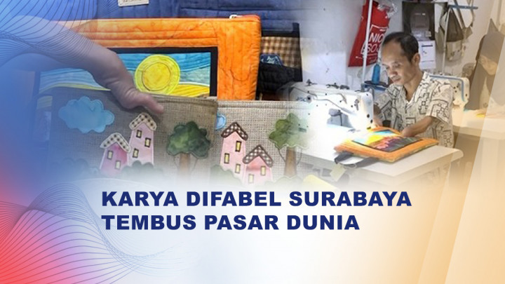 Karya Perajin Disabilitas Surabaya Tembus Pasar Amerika hingga Belanda