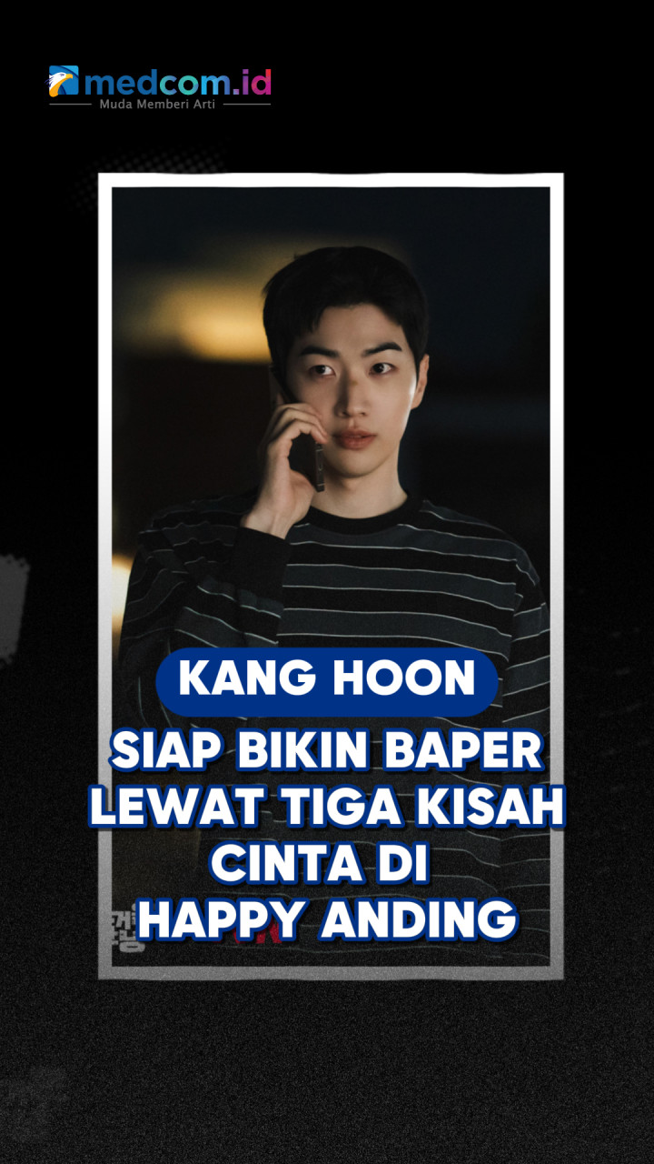 Kang Hoon Siap Bikin Baper Lewat Tiga Kisah Cinta di Happy Anding