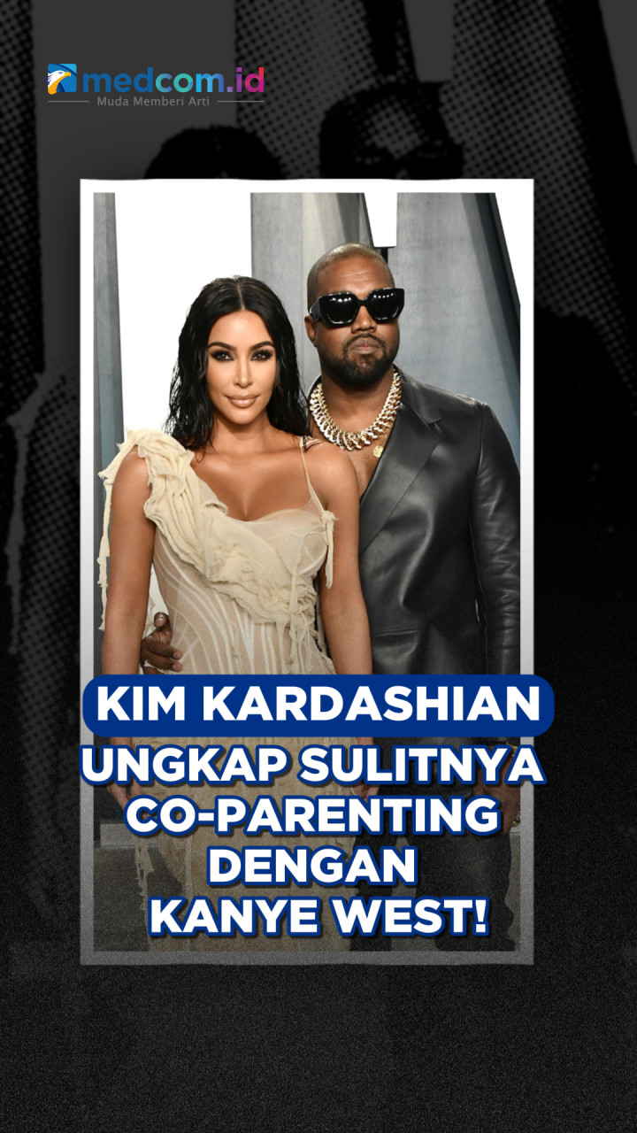 Kim Kardashian Ungkap Sulitnya Co-Parenting dengan Kanye West!