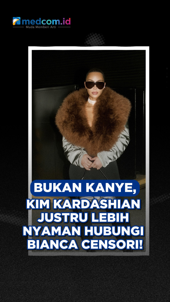 Bukan Kanye, Kim Kardashian Justru Lebih Nyaman Hubungi Bianca Censori!