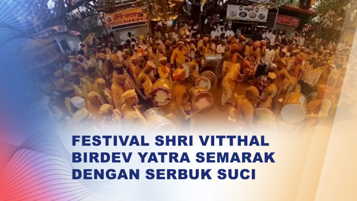 Mengenal Sri Vitthal Birdev Yatra, Festival Serbuk Suci yang Meriah di India