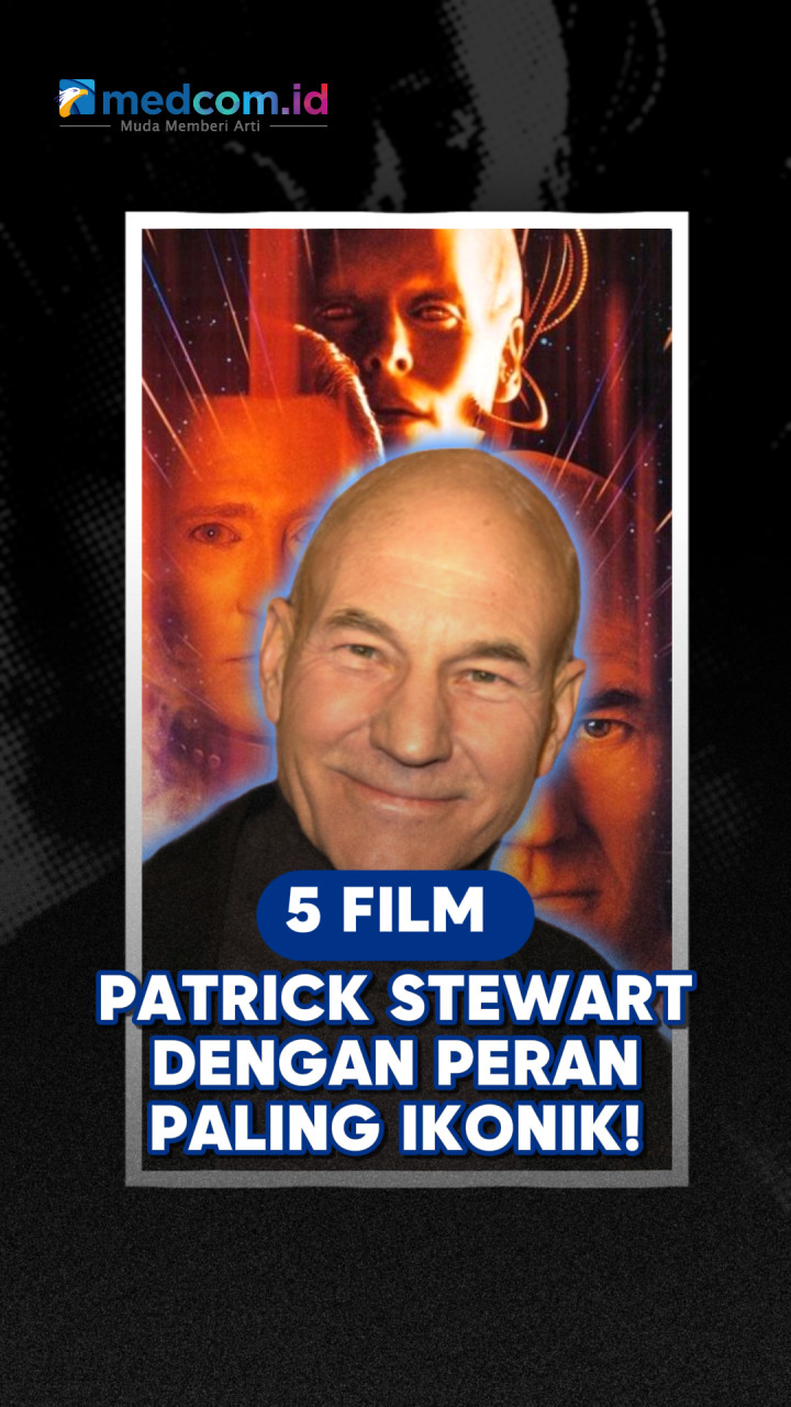 5 Film Patrick Stewart dengan Peran Paling Ikonik!