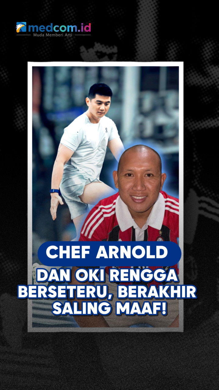 Chef Arnold dan Oki Rengga Berseteru, Berakhir Saling Maaf!