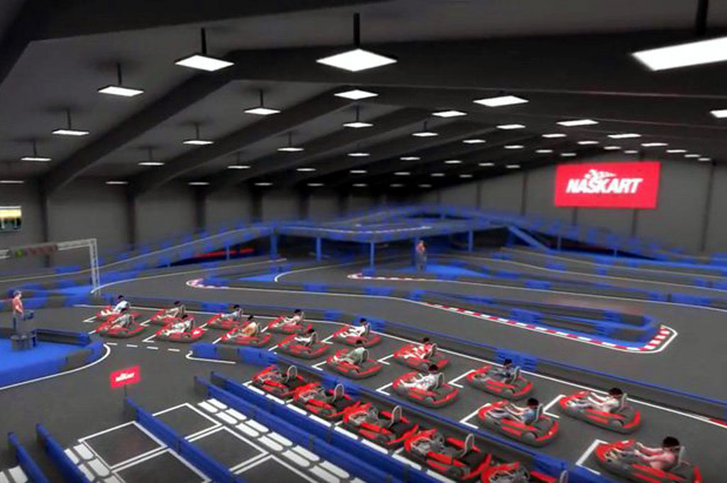 Ini Lintasan Indoor Go Kart Terbesar Di Dunia