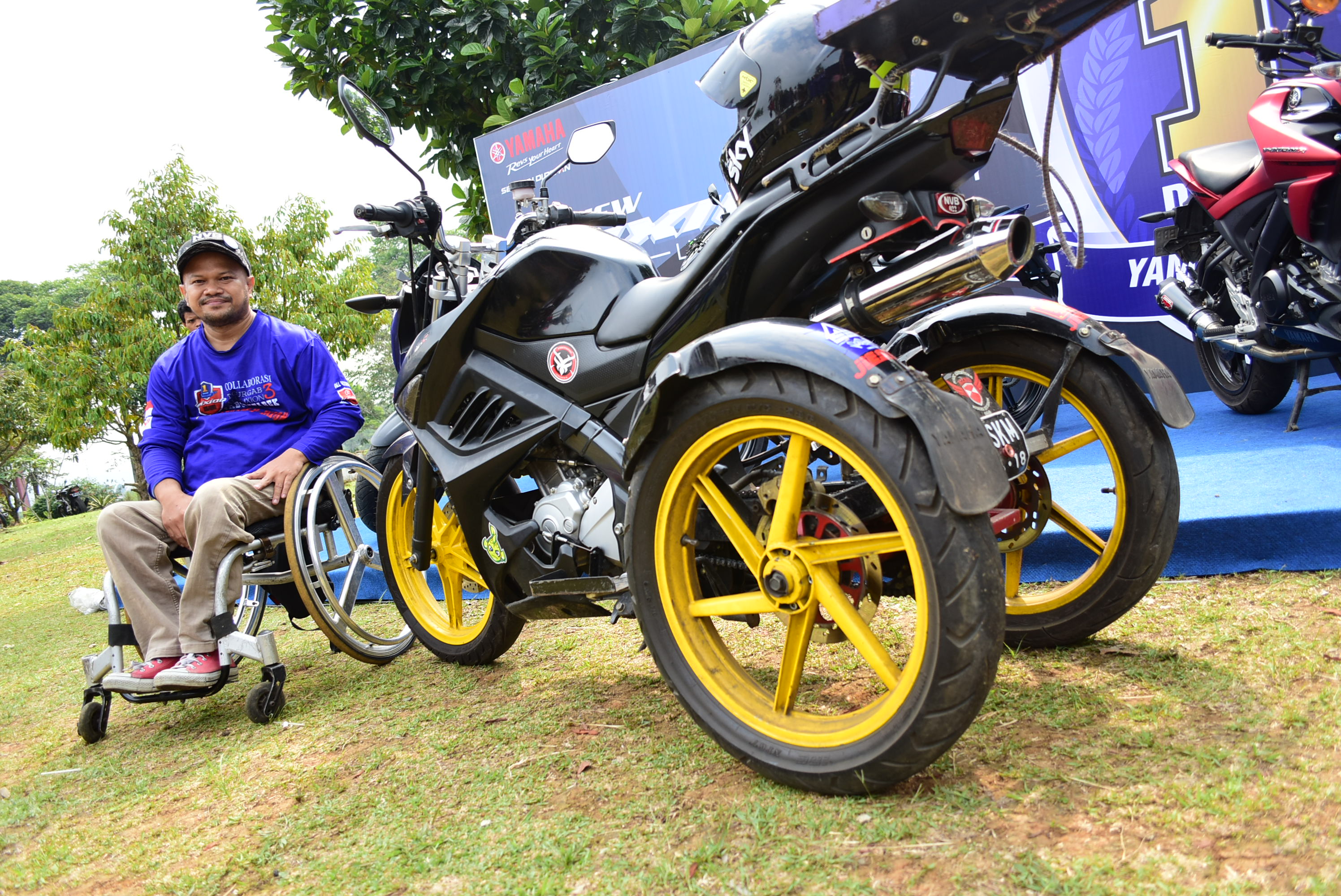 Yamaha Vixion Roda Tiga Untuk Bikers Istimewa Medcomid