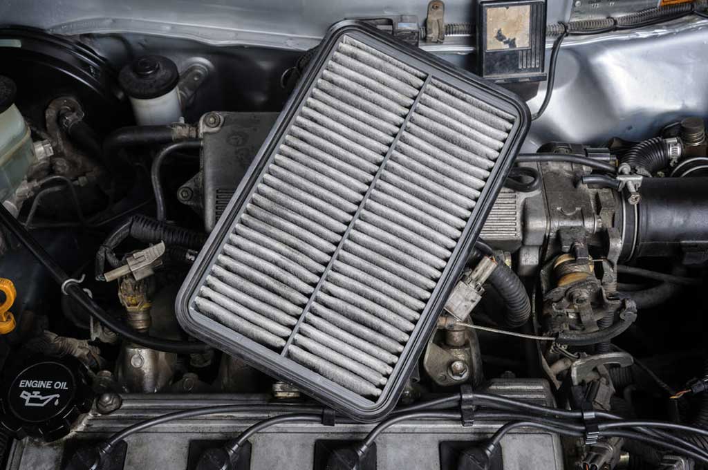 telat ganti filter udara mobil