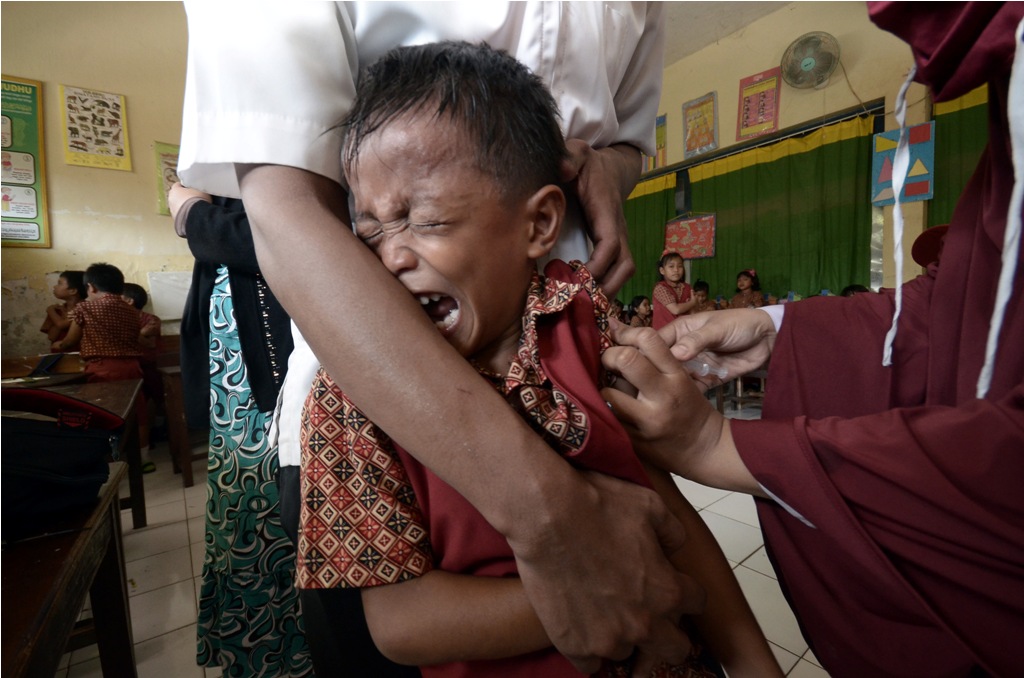 187 Desa di Jatim KLB Difteri