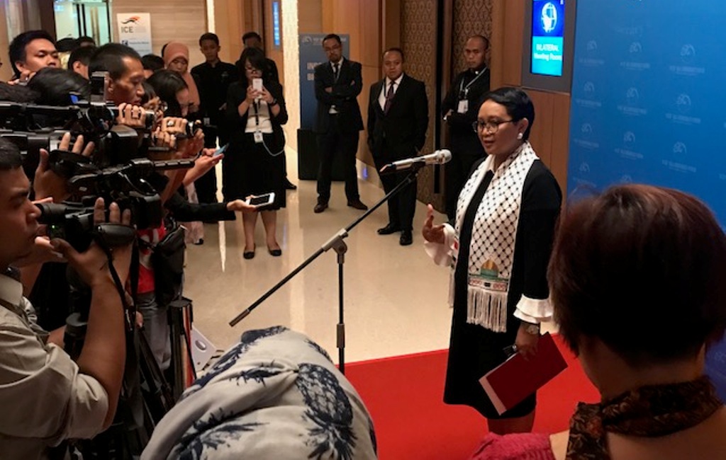 Kepada Dubes AS Menlu Tegaskan Kembali Sikap Keras RI Tentang Yerusalem