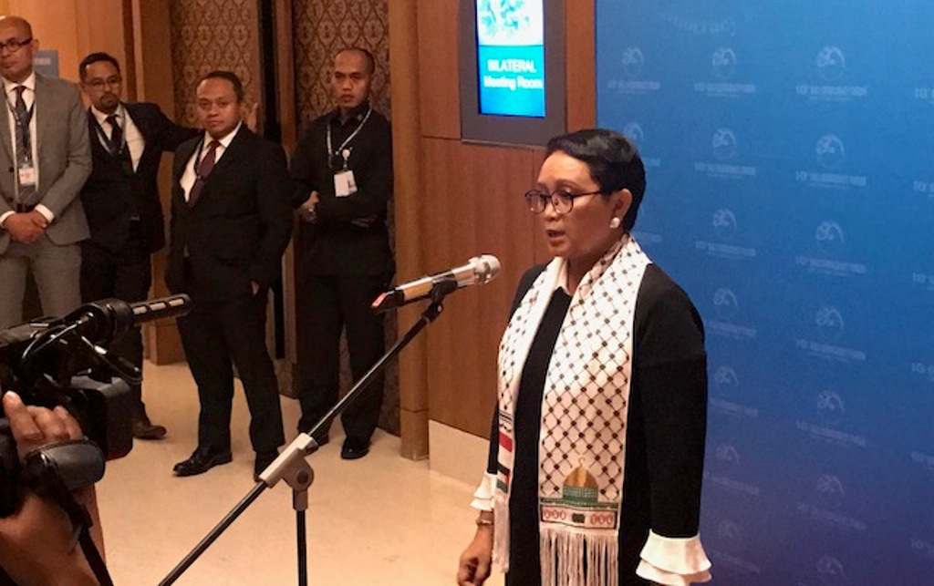 Menlu Retno: Rilis Bahasa Indonesia Kedubes AS Salah Terjemahan