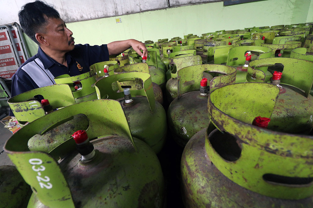 Harga Gas Elpiji 3 Kilogram Di Kendal Capai Rp25 Ribu