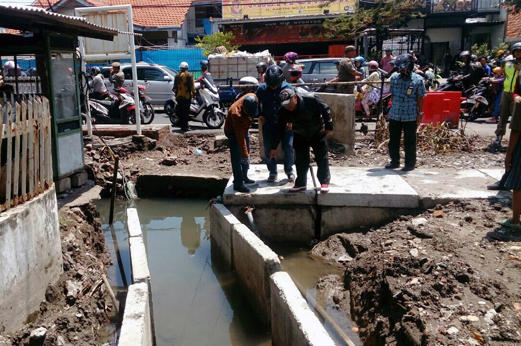 Kontraktor Proyek Dinas PUPR Sidoarjo Terancam Masuk Daftar Hitam