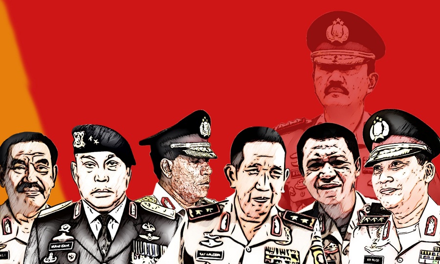 polisi di gelanggang politik
