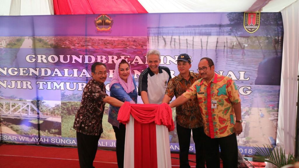 Pemprov Jateng Normalisasi Sungai Banjir Kanal Timur Semarang