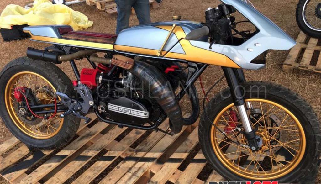 Yamaha RD350, Cafe Racer Nyentrik Bak Anak Panah