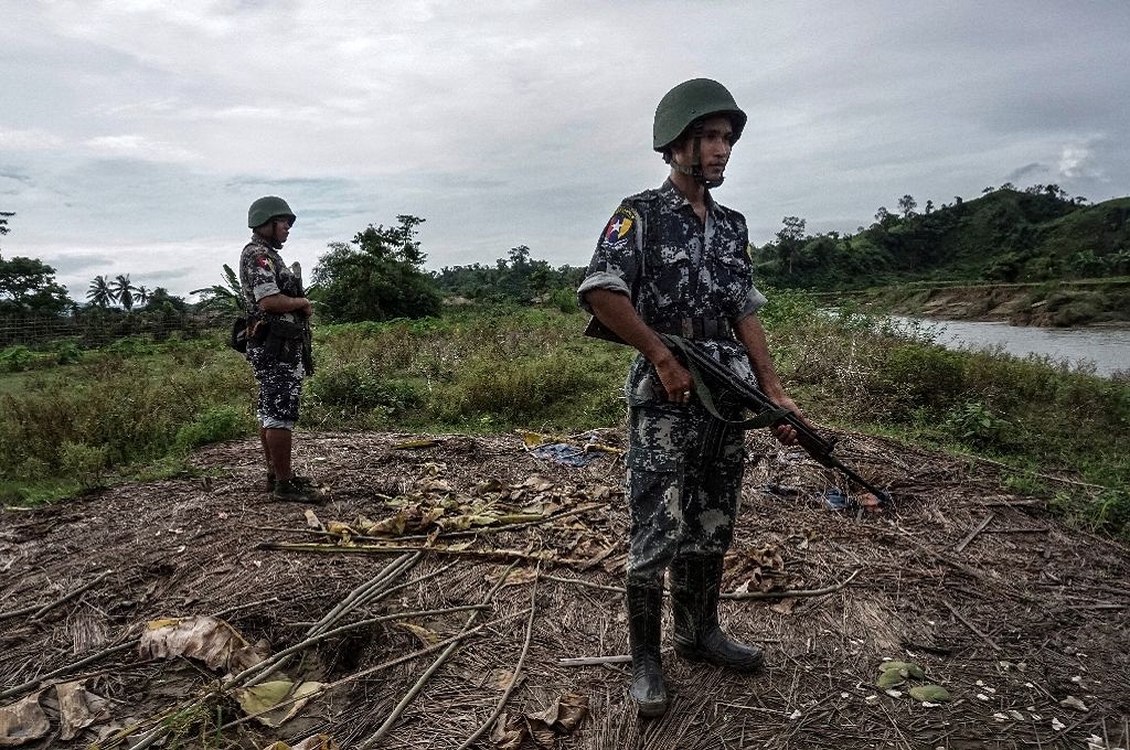 Enam Prajurit Myanmar Terluka Diserang Gerilyawan