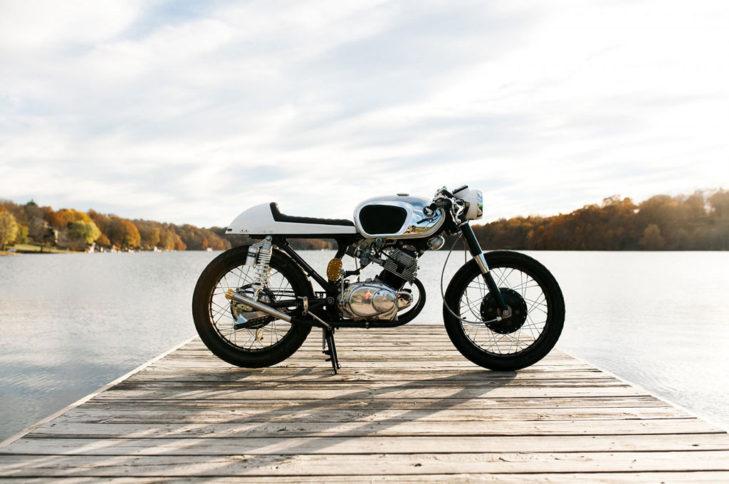 Cafe Racer Honda CB160 Karya Dokter Gigi