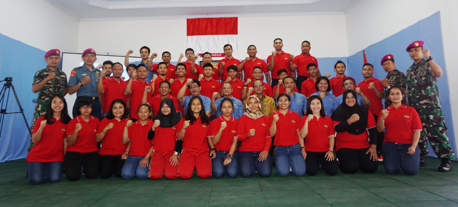 Tim Angkat Besi Indonesia Berikrar untuk Asian Games 2018
