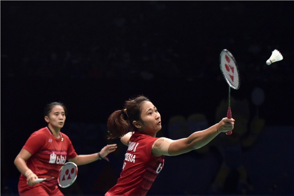 Wakil Ganda Putri Tembus Partai Final