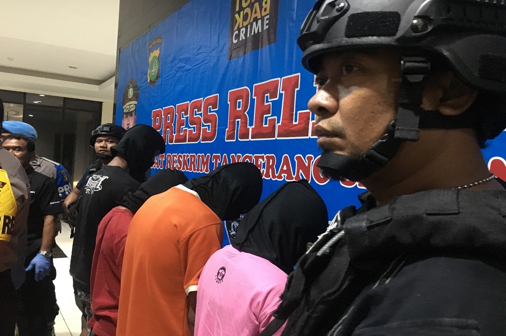 Empat Pelaku Perampokan di Tangsel masih Berusia Belasan Tahun