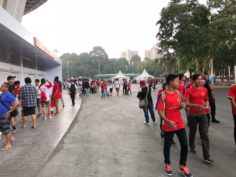 Suporter Timnas Kaget dan Bangga Lihat SUGBK
