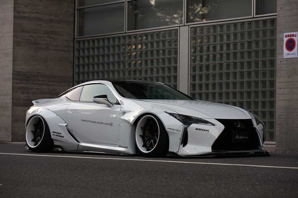 Tampang Sangar Lexus LC5 Garapan Liberty Walk