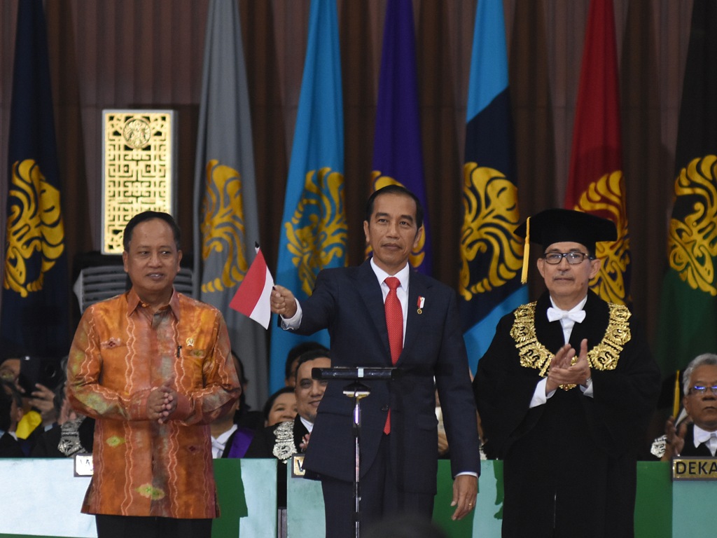 Presiden Minta Perguruan Tinggi Berinovasi Hadapi Revolusi Industri 4.0