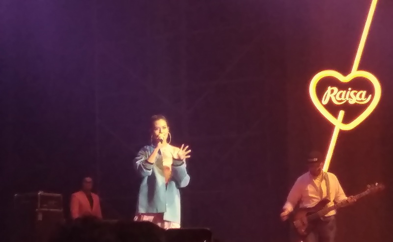 Raisa Bikin Baper Penonton di Panggung LAFFestival 2018