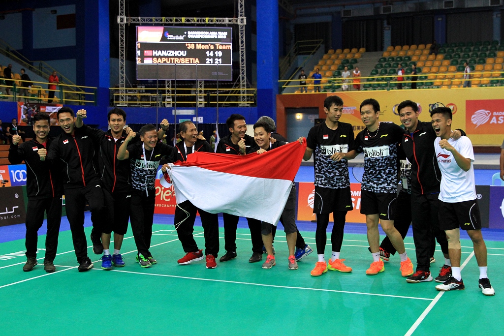 Tim Putra Juara, Kado Terindah untuk Susy Susanti