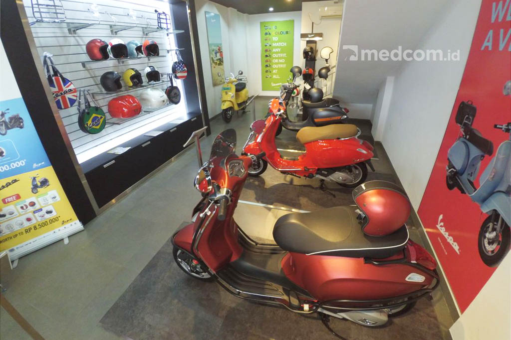Piaggio Tertarik Dengan potensi Pasar di Bogor