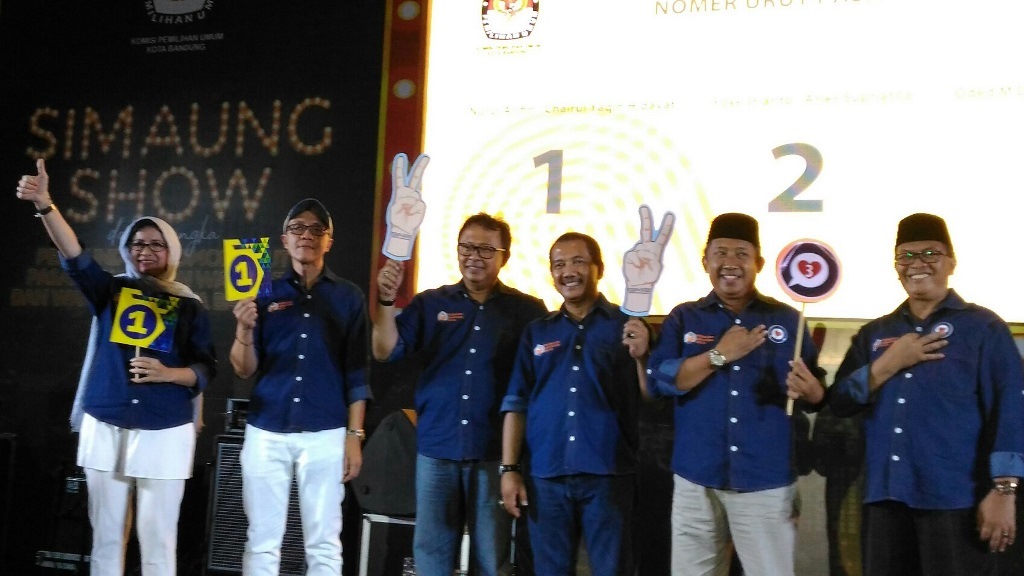 Yosie - Aries Dapat Nomor Urut 2 Pilwalkot Bandung