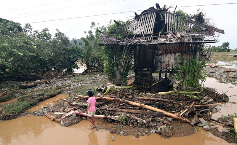 Empat Warga Filipina Selatan Tewas Diterjang Badai Sanba