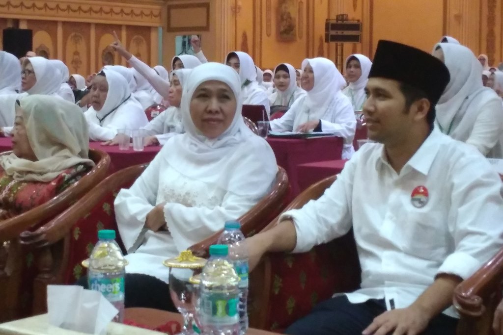 Ratusan Relawan Khofifah-Emil Rapat Koordinasi Menuju Jatim-1