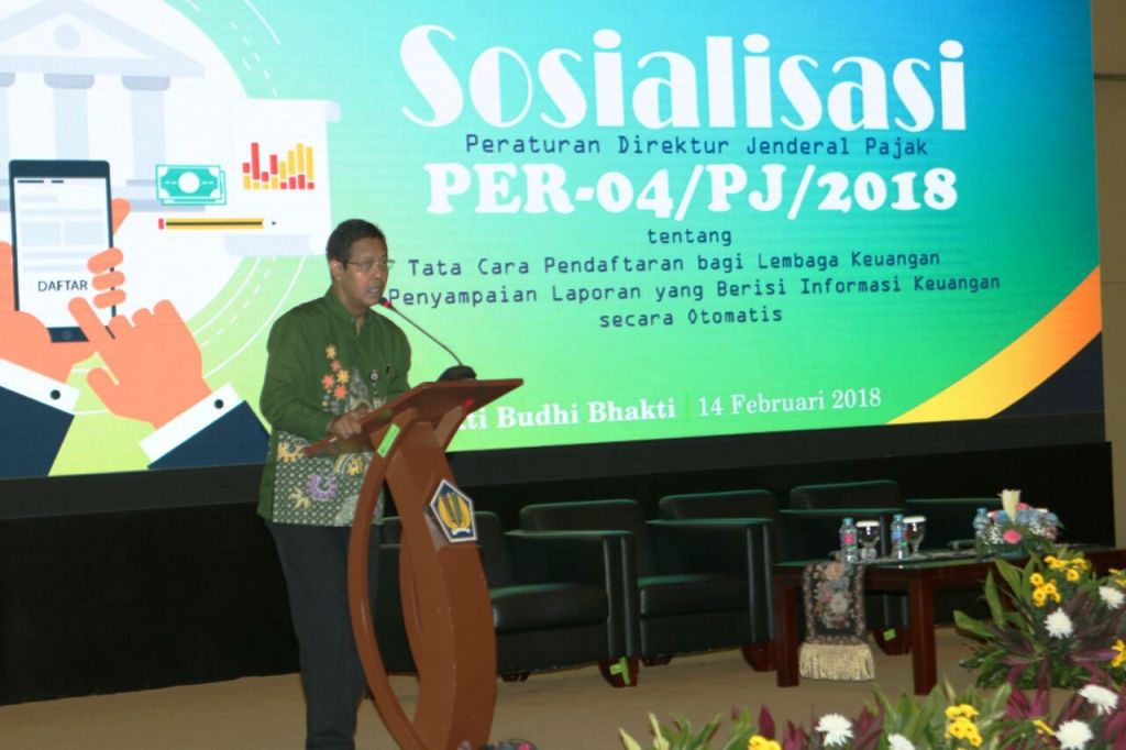 DJP Sosialisasi Tata Cara Lembaga Keuangan Laporkan Data Keuangan