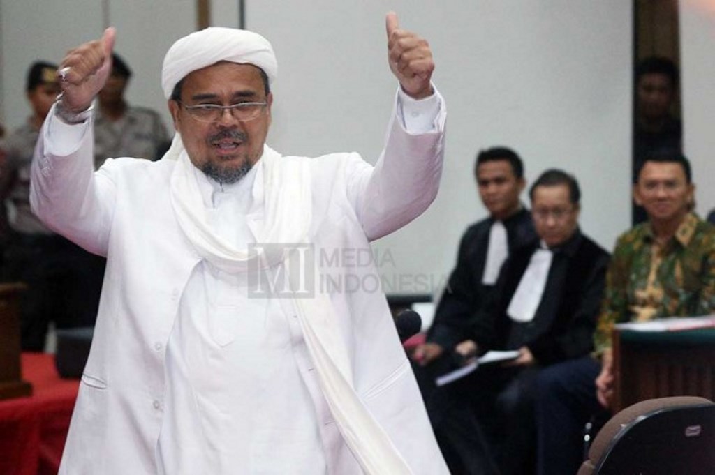 Polisi Pastikan Menindak Rizieq bila Pulang