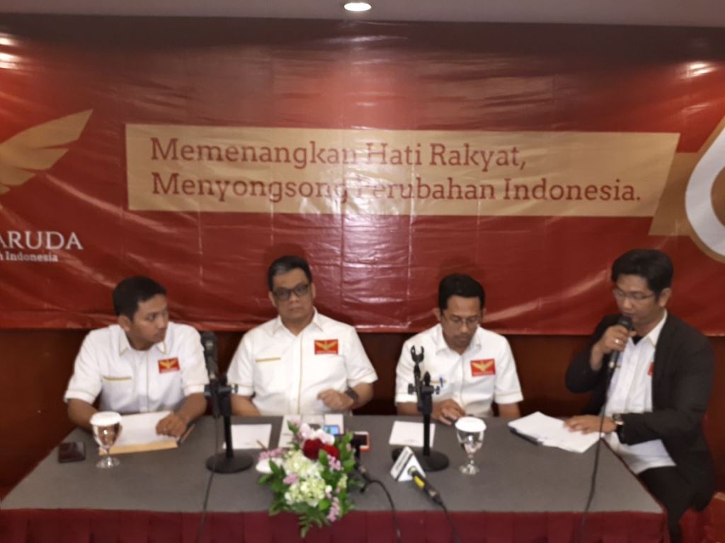 Partai Garuda Masih Enggan Bicara Pilpres