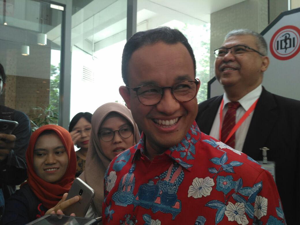 Anies Tutup Mulut soal Pelaporan di Polda