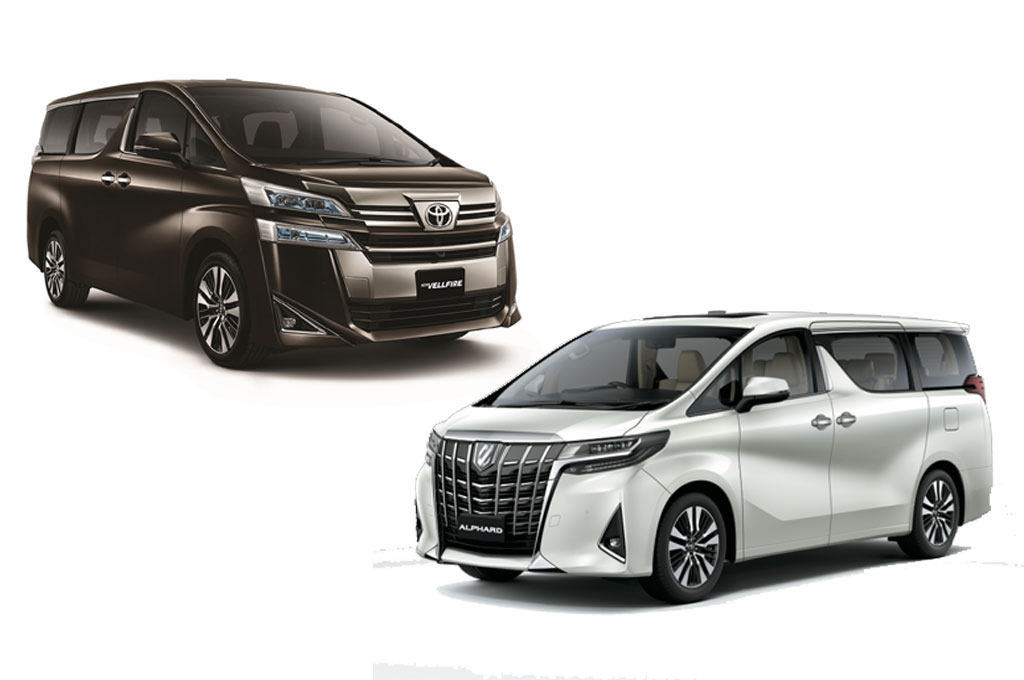 Toyota Alphard  Dan  Vellfire  Bersolek 