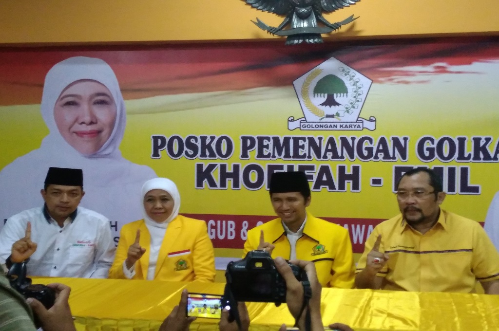 Golkar Wajibkan Kader Menangkan Khofifah-Emil