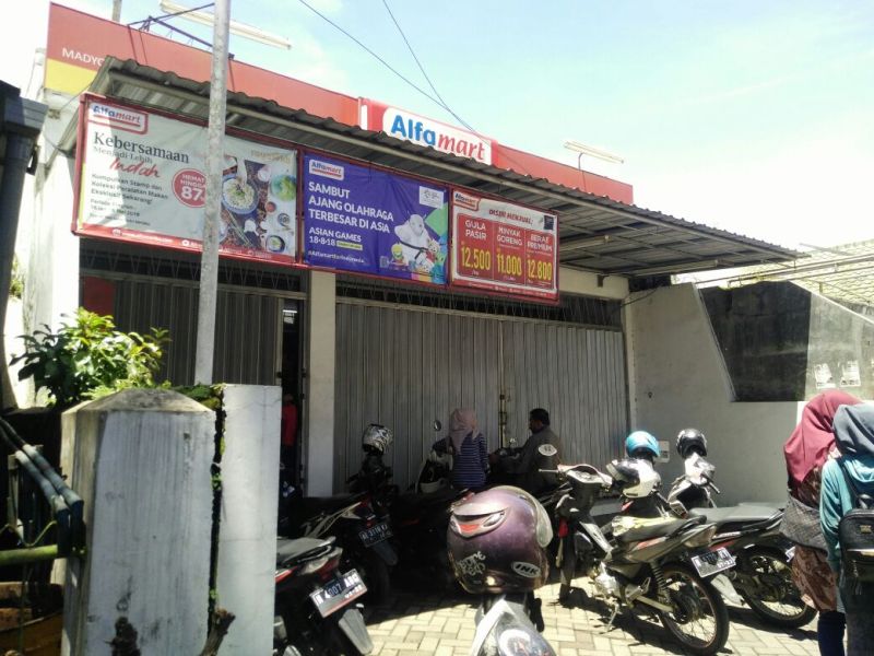 Alfamart di Kedungkandang Dibobol Maling Dua Kali